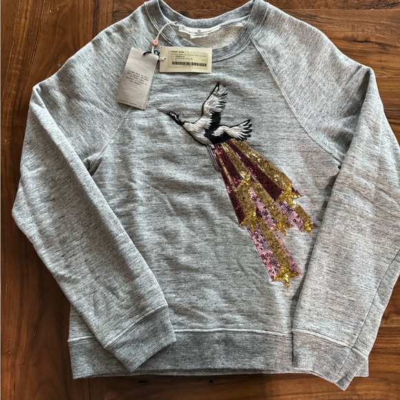 RARE Golden Goose Hariku Sequin Pullover Crewneck Sweatshirt Size M - Picture 4 of 4